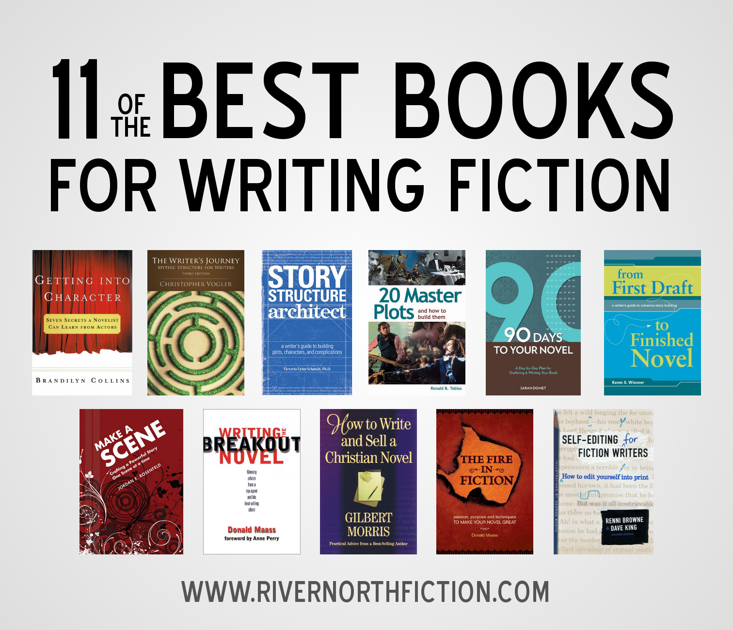 Best books on how to write novels