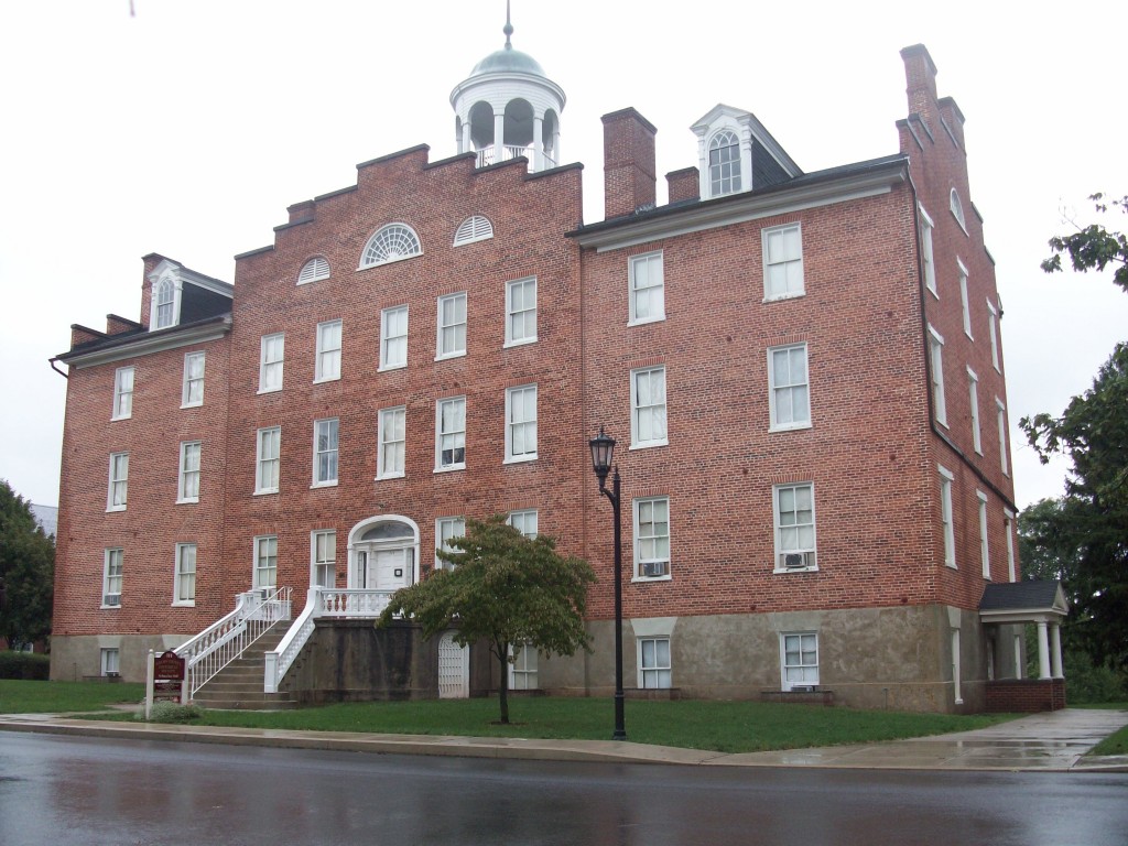 Adams County Historical Society. This building once held wounded soldiers from the Battle of Gettysburg.