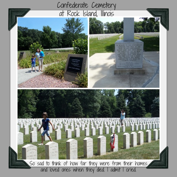 Cemetery collage