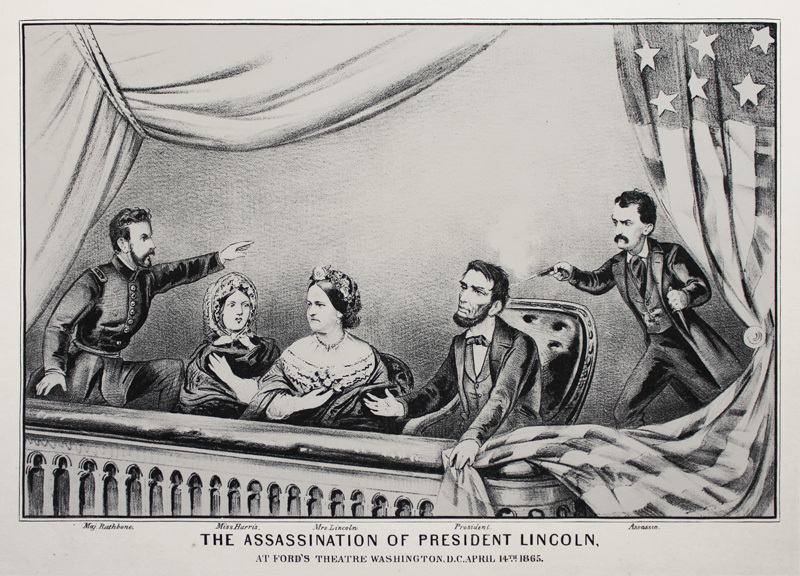 "The Assassination of President Lincoln" by Currier & Ives